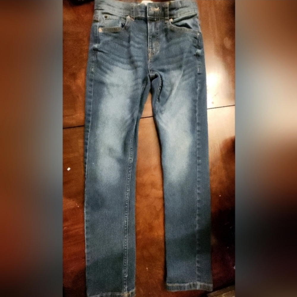 Calvin Klein Jeans Girls Skinny Jeans Size 10 Dark Wash Denim